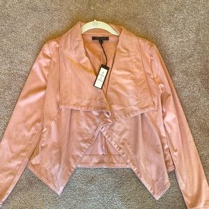 NWT Romeo and Juliet Faux Suede Coat Size Small